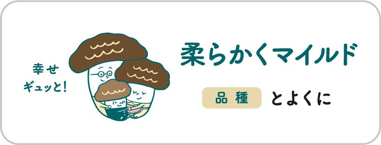 柔らかくマイルド